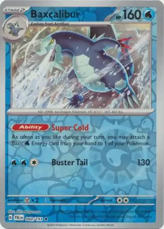 Baxcalibur Reverse Holo