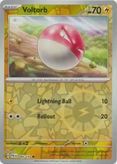 Voltorb Reverse Holo 066