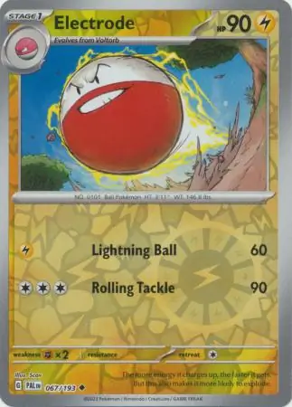 Electrode Reverse Holo