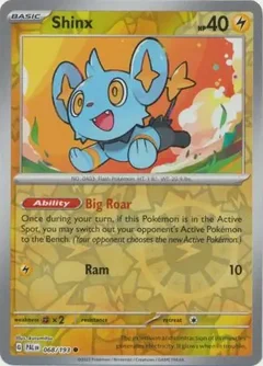 Shinx Reverse Holo 068