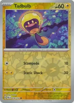 Tadbulb Reverse Holo 078