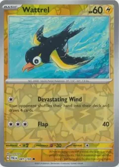 Wattrel Reverse Holo 081