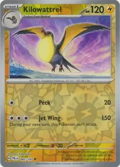 Kilowattrel Reverse Holo 082