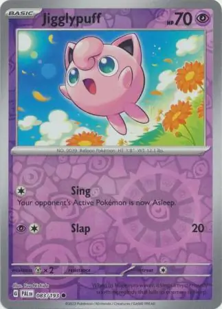 Jigglypuff Reverse Holo