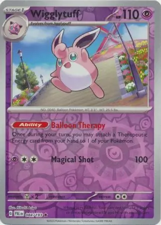 Wigglytuff Reverse Holo