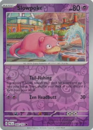 Slowpoke Reverse Holo