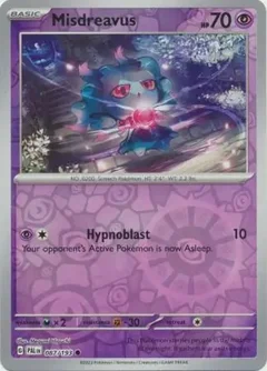 Misdreavus Reverse Holo 087