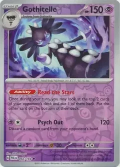 Gothitelle Reverse Holo 092