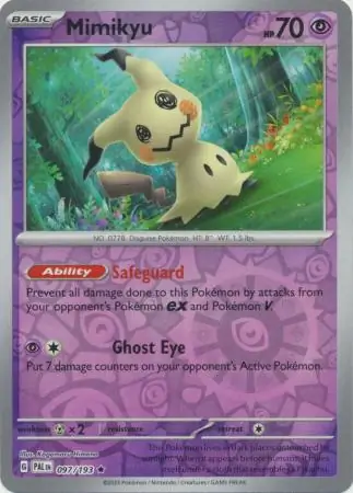 Mimikyu Reverse Holo