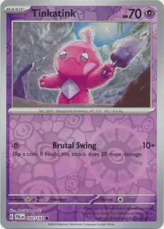 Tinkatink Reverse Holo 102