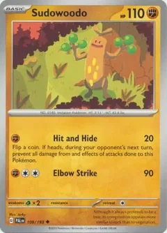 Sudowoodo 109