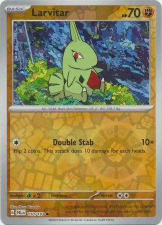 Larvitar Reverse Holo
