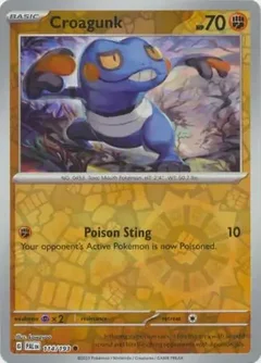 Croagunk Reverse Holo 114