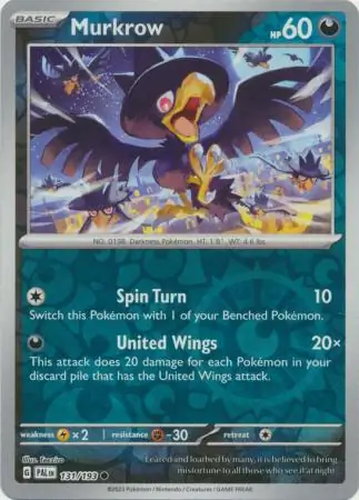 Murkrow Reverse Holo