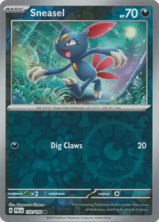 Sneasel Reverse Holo