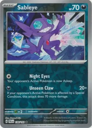 Sableye Reverse Holo