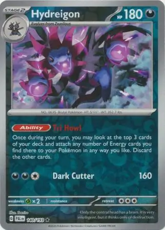 Hydreigon Reverse Holo