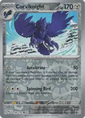 Corviknight Reverse Holo