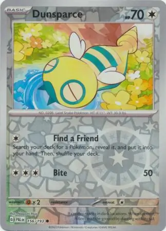 Dunsparce Reverse Holo