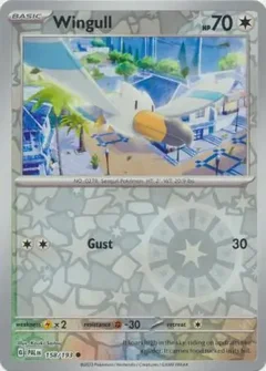 Wingull Reverse Holo 158