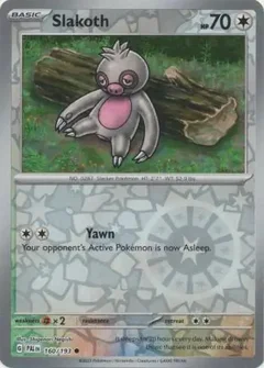 Slakoth Reverse Holo 160