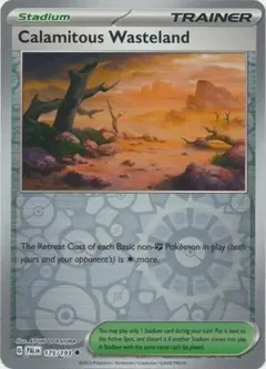 Calamitous Wasteland Reverse Holo 175