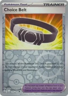 Choice Belt Reverse Holo 176