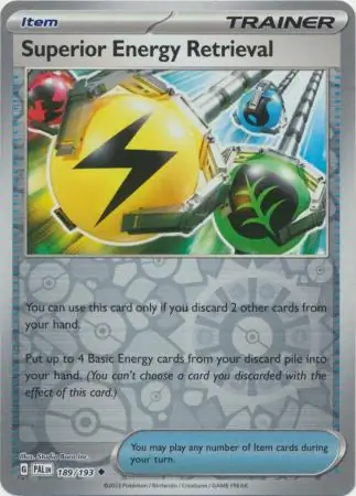 Superior Energy Retrieval Reverse Holo