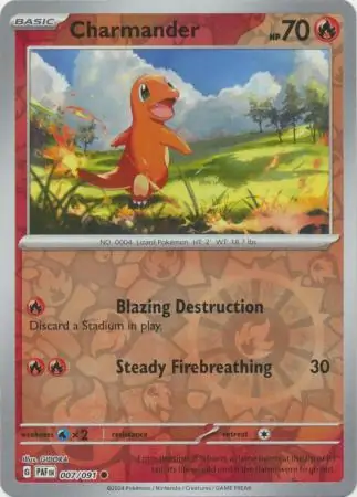 Charmander Reverse Holo