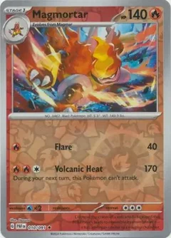 Magmortar Reverse Holo 010