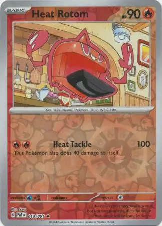 Heat Rotom Reverse Holo