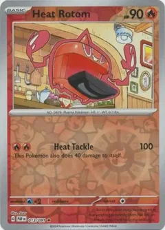 Heat Rotom Reverse Holo 013