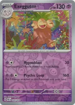 Exeggutor Reverse Holo 024