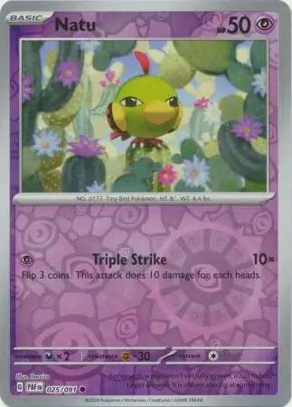 Natu Reverse Holo
