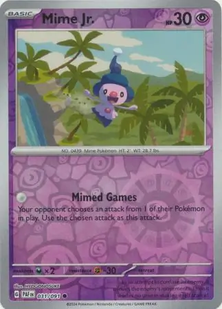 Mime Jr. Reverse Holo