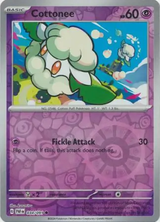 Cottonee Reverse Holo