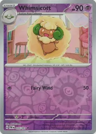 Whimsicott Reverse Holo