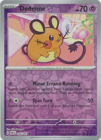 Dedenne Reverse Holo