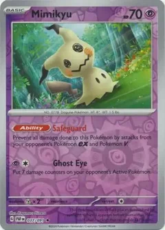 Mimikyu Reverse Holo 037