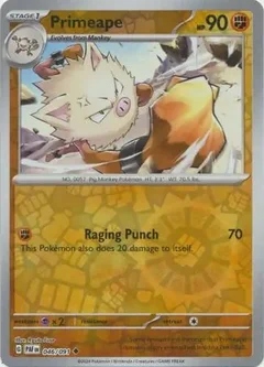 Primeape Reverse Holo 046