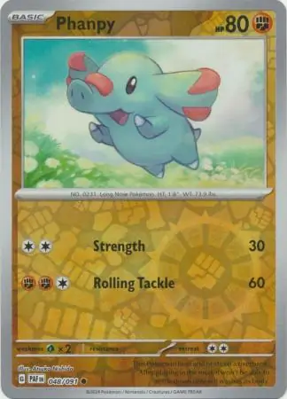 Phanpy Reverse Holo