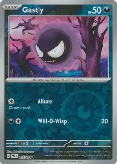 Gastly Reverse Holo 055