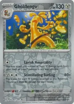 Gholdengo Reverse Holo 067