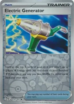 Electric Generator Reverse Holo 079