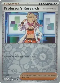 Professor’s Research Reverse Holo 087