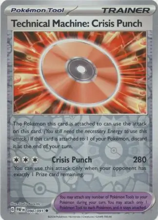 Technical Machine: Crisis Punch Reverse Holo