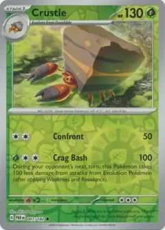 Crustle Reverse Holo 007