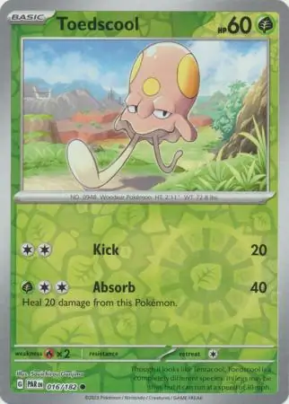 Toedscool Reverse Holo