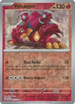 Volcanion Reverse Holo 022