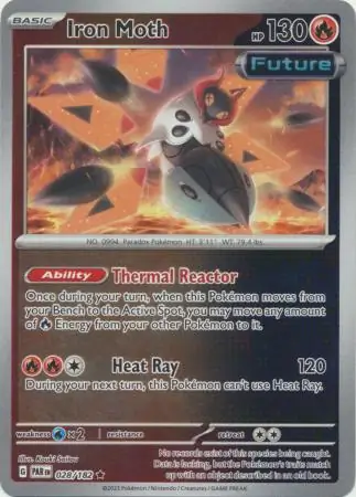 Iron Moth Reverse Holo